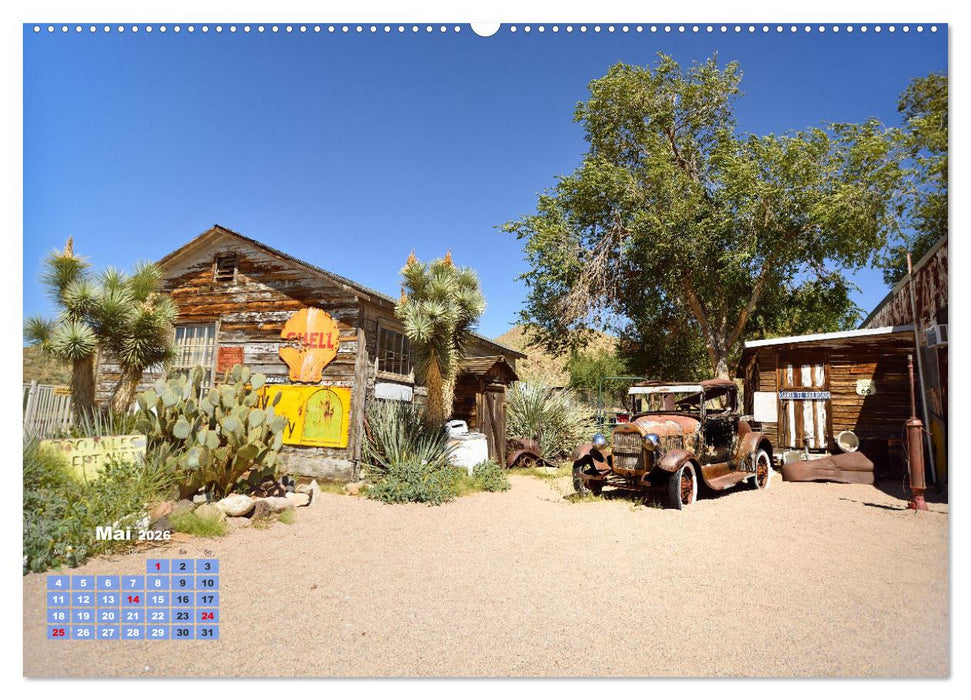 Historic Route 66 - National Scenic Byway (CALVENDO Wandkalender 2026)