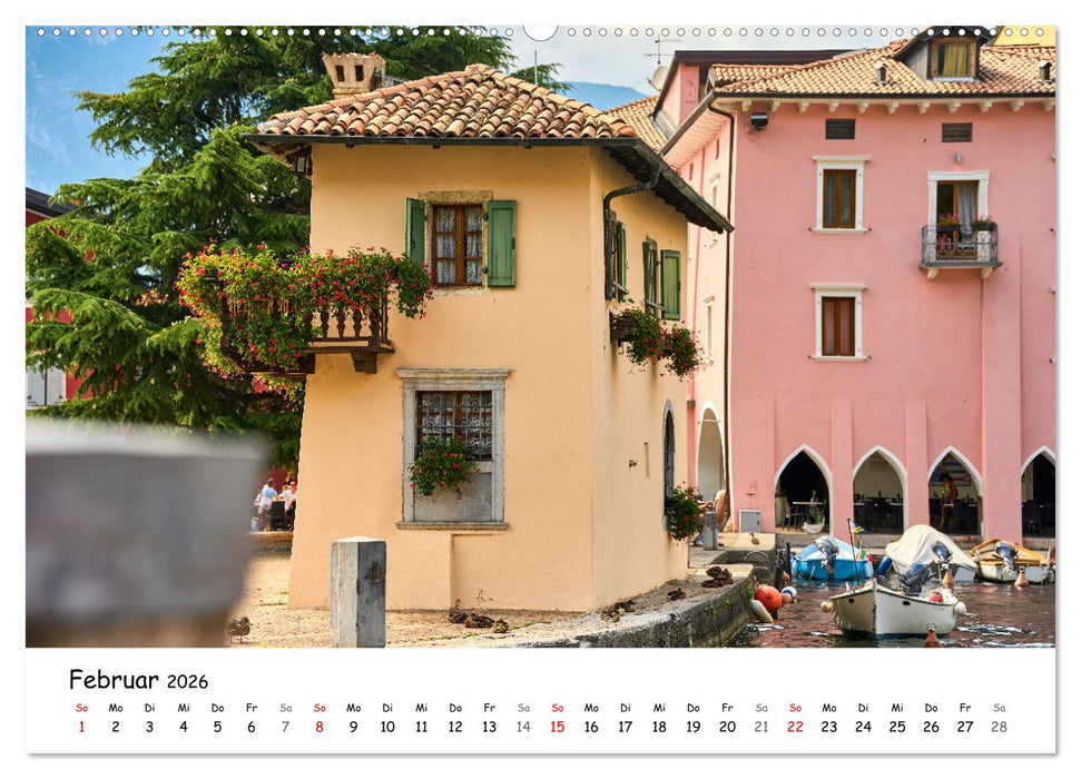 Nago-Torbole, der schöne Norden vom Gardasee (CALVENDO Premium Wandkalender 2026)