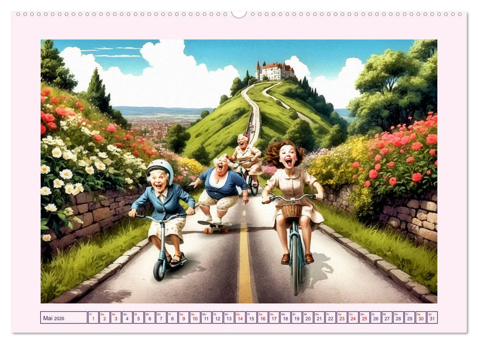 Ganz normale Leute wie du und ich (CALVENDO Premium Wandkalender 2026)