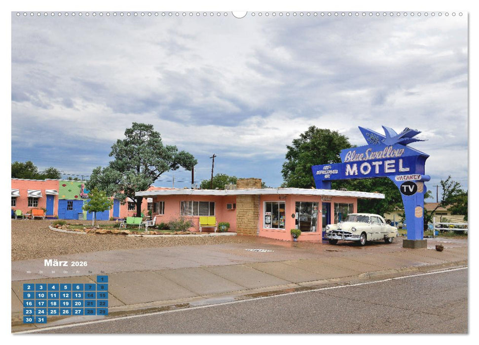 Historic Route 66 - National Scenic Byway (CALVENDO Premium Wandkalender 2026)