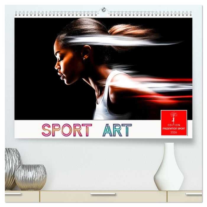 Sport Art (CALVENDO Premium Wandkalender 2026)