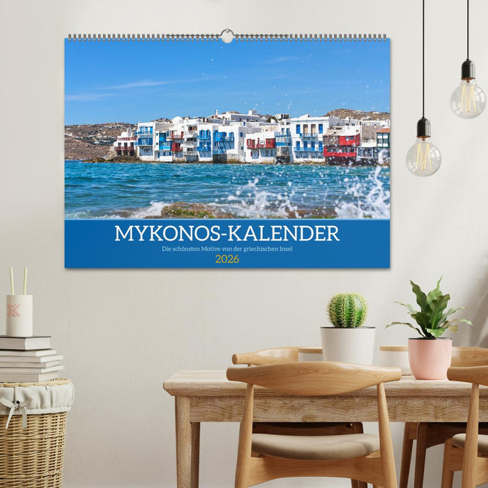 Griechenland - Mykonos Kalender (CALVENDO Wandkalender 2026)