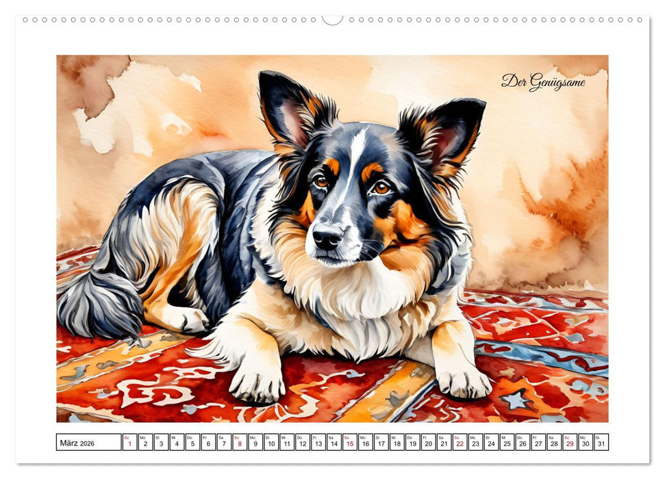 Hundeträume (CALVENDO Wandkalender 2026)