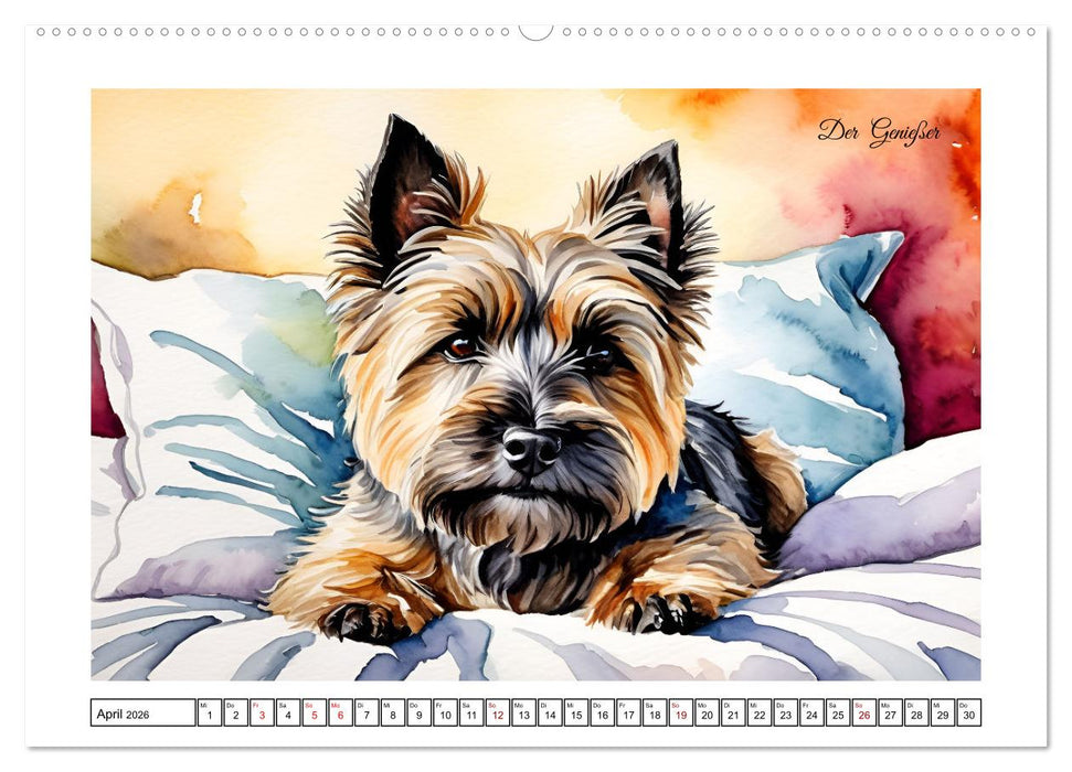 Hundeträume (CALVENDO Wandkalender 2026)