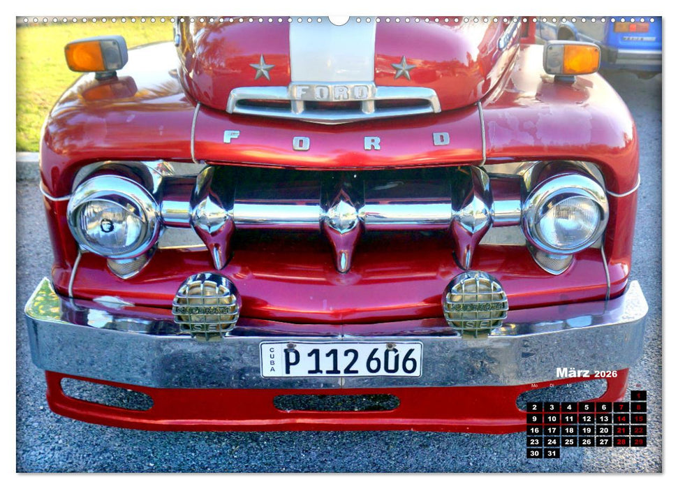 FORD F1 - Truck Legende 1951 (CALVENDO Wandkalender 2026)