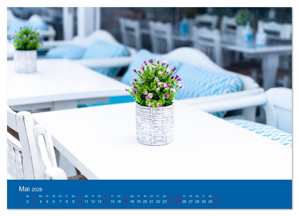 Griechenland - Mykonos Kalender (CALVENDO Premium Wandkalender 2026)