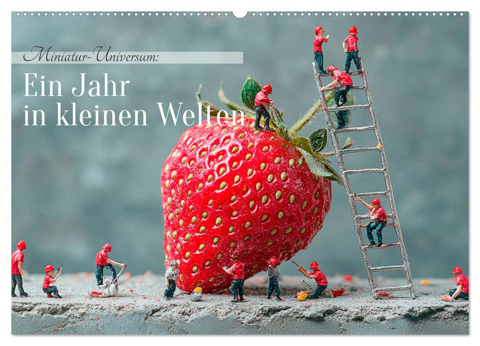 Miniatur-Universum: Ein Jahr in kleinen Welten (CALVENDO Wandkalender 2026)