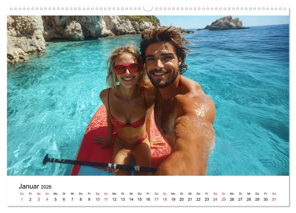 Stand up paddling - SUP (CALVENDO Wandkalender 2026)