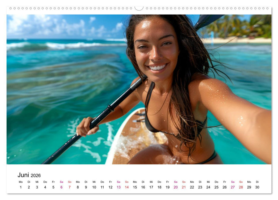 Stand up paddling - SUP (CALVENDO Wandkalender 2026)