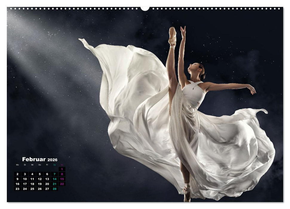 BALLETT - ein Hauch Magie (CALVENDO Wandkalender 2026)
