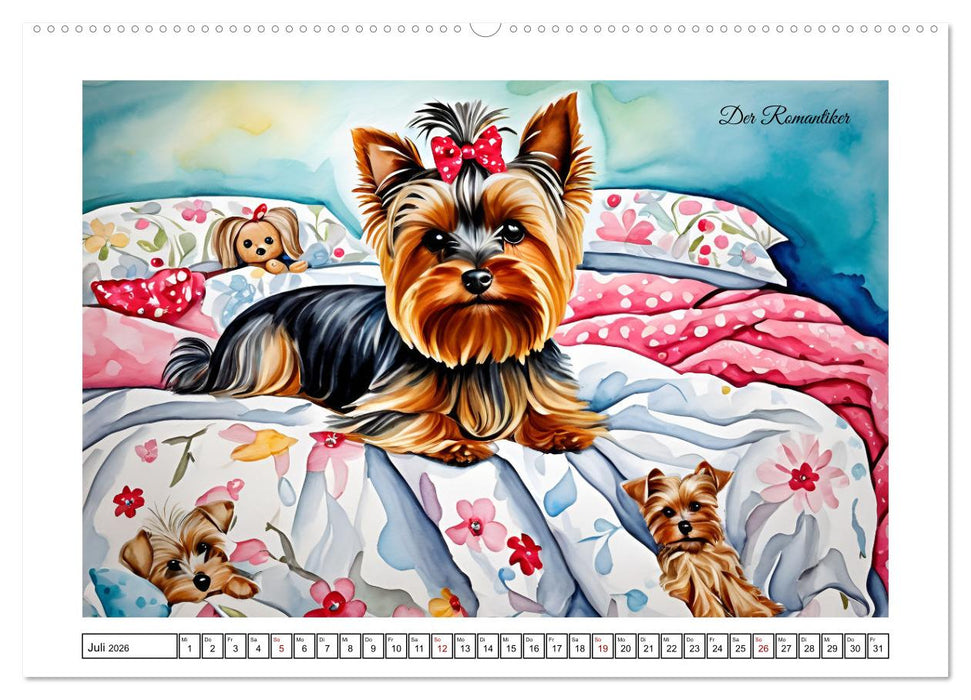 Hundeträume (CALVENDO Premium Wandkalender 2026)