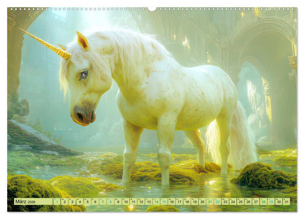 Eine zauberhafte Fantasiewelt (CALVENDO Premium Wandkalender 2026)