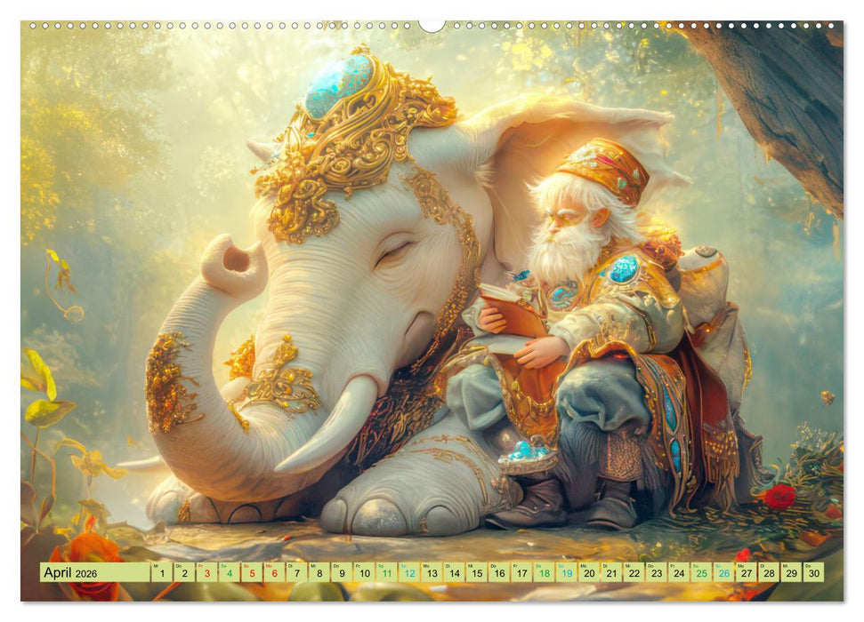 Eine zauberhafte Fantasiewelt (CALVENDO Premium Wandkalender 2026)