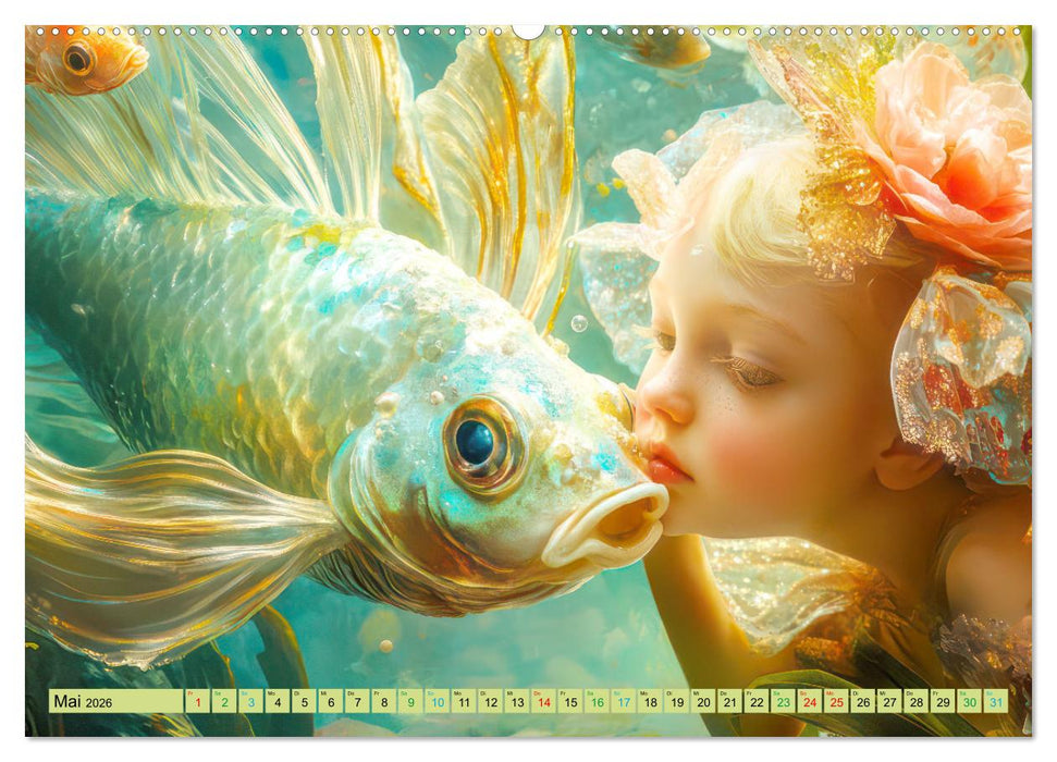 Eine zauberhafte Fantasiewelt (CALVENDO Premium Wandkalender 2026)