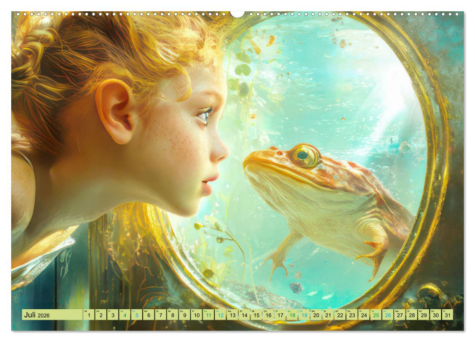 Eine zauberhafte Fantasiewelt (CALVENDO Premium Wandkalender 2026)
