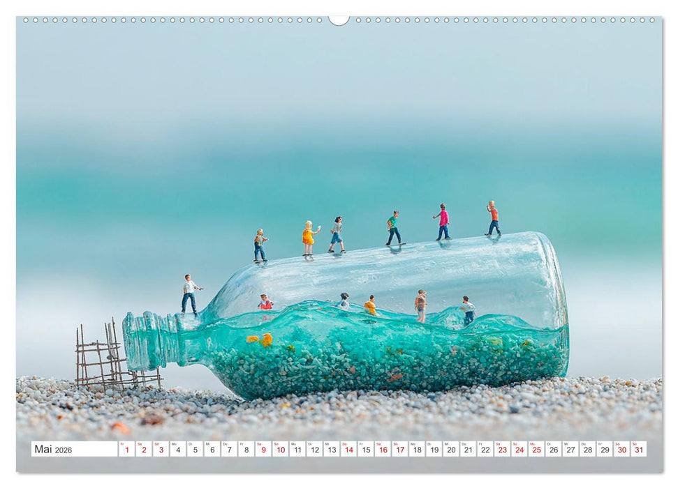 Miniatur-Universum: Ein Jahr in kleinen Welten (CALVENDO Premium Wandkalender 2026)