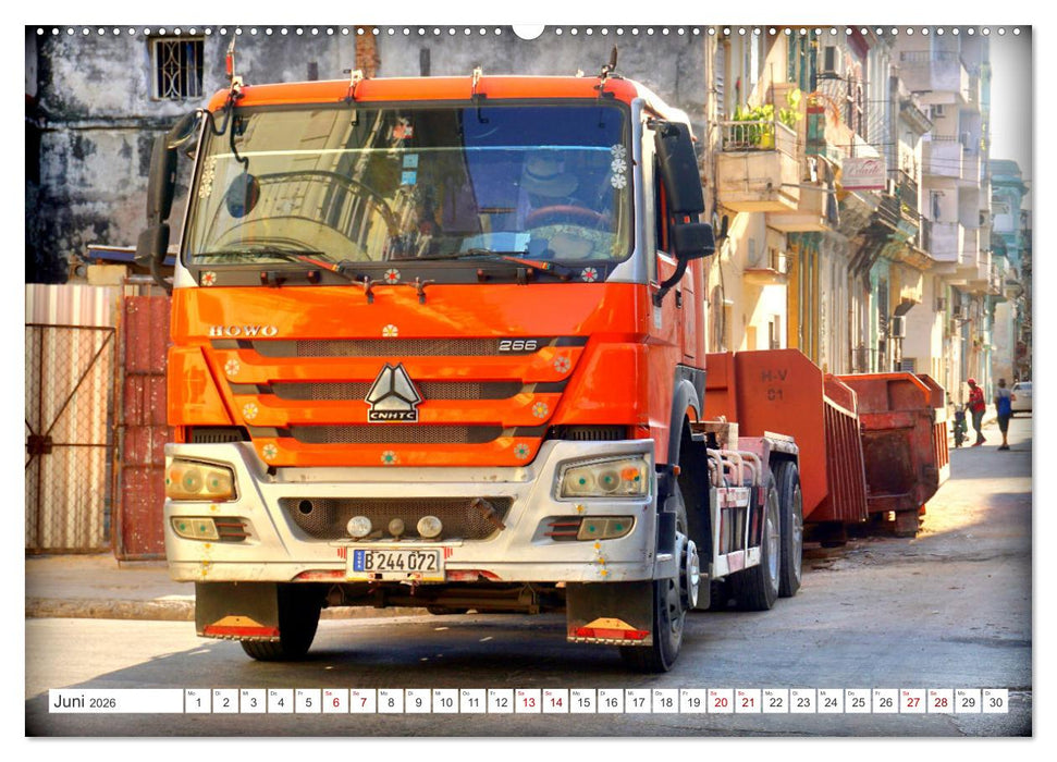 China Truck - Chinesische Nutzfahrzeuge (CALVENDO Premium Wandkalender 2026)