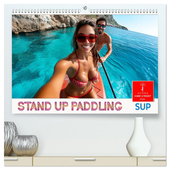 Stand up paddling - SUP (CALVENDO Premium Wandkalender 2026)
