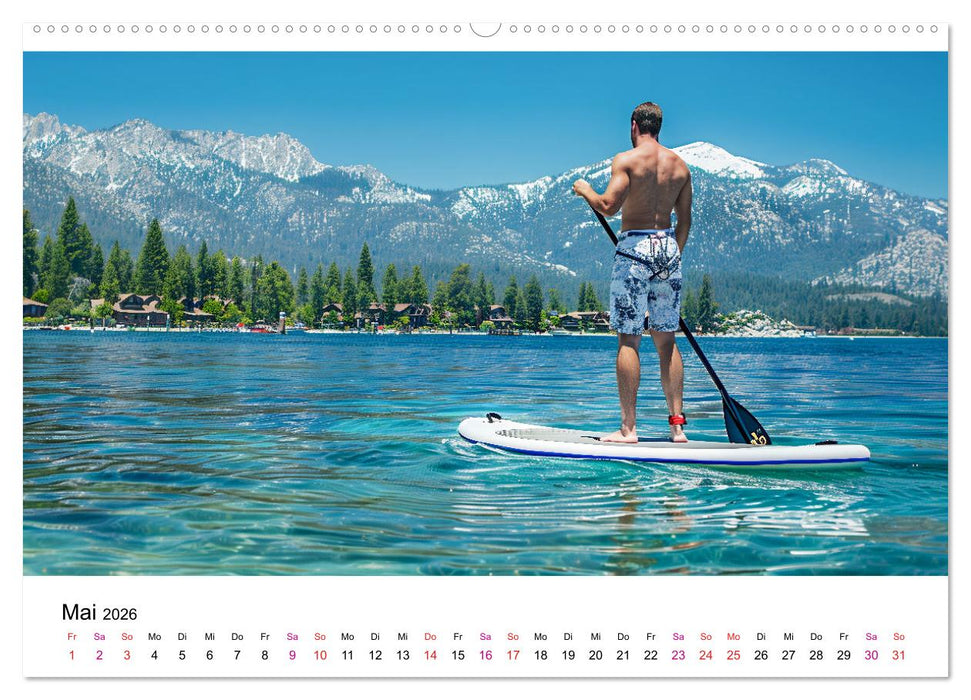 Stand up paddling - SUP (CALVENDO Premium Wandkalender 2026)