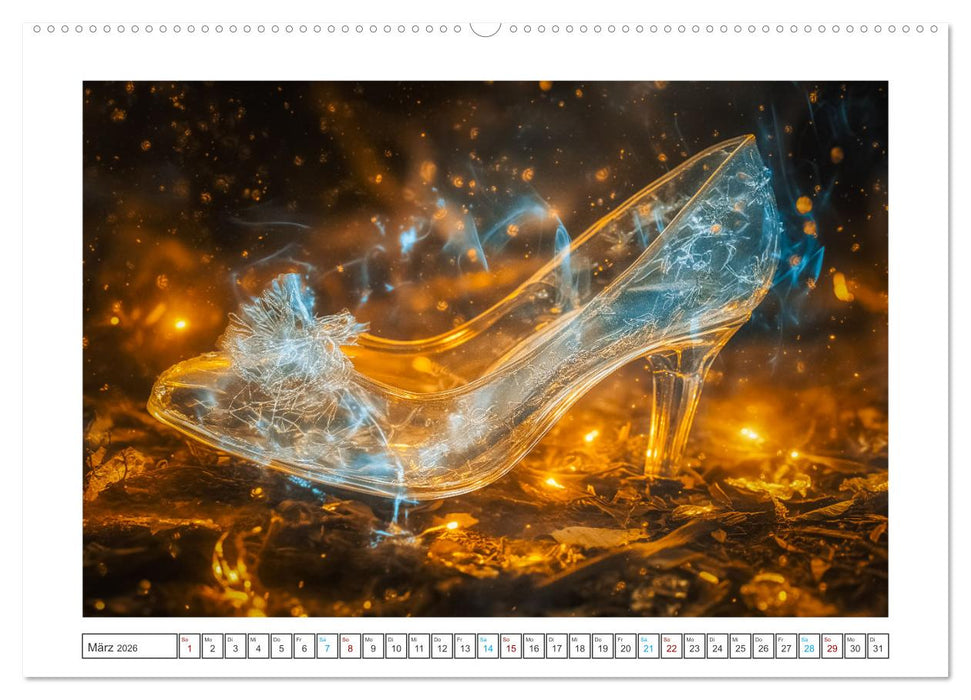 Märchen im modernen Stil (CALVENDO Premium Wandkalender 2026)