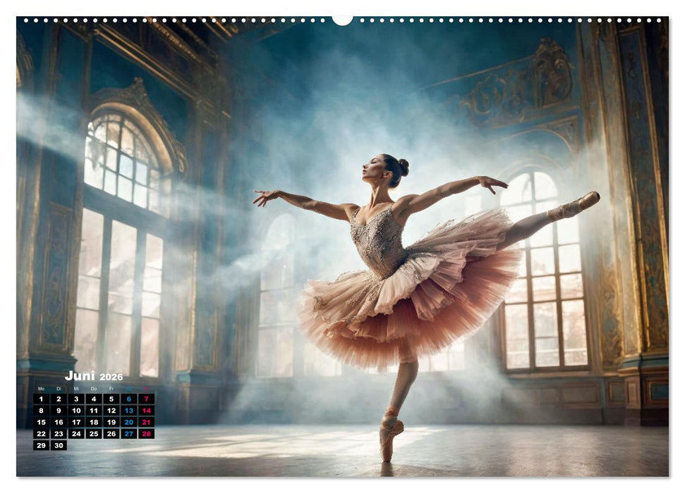 BALLETT - ein Hauch Magie (CALVENDO Premium Wandkalender 2026)