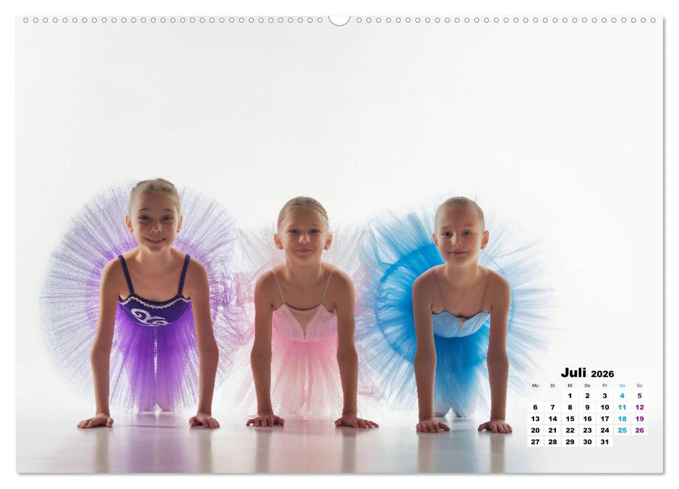 BALLETT - ein Hauch Magie (CALVENDO Premium Wandkalender 2026)