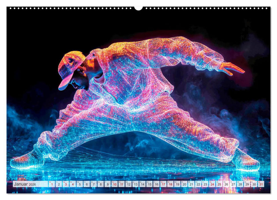 BREAKING Cooler Tanz und krasse Moves (CALVENDO Wandkalender 2026)