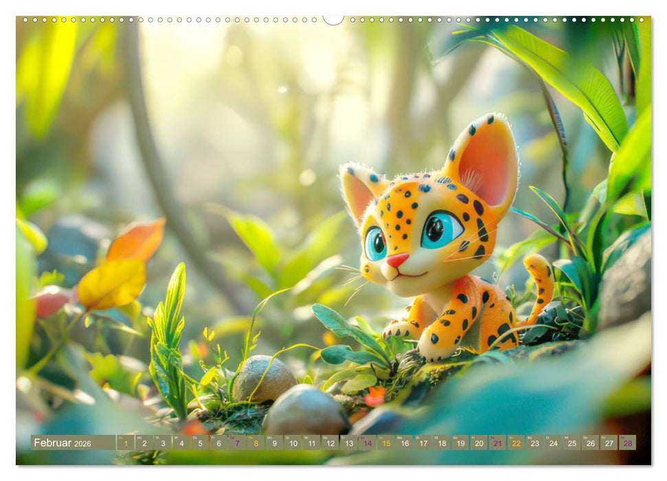 Kleine Wunderwelt - Kinderkalender (CALVENDO Wandkalender 2026)