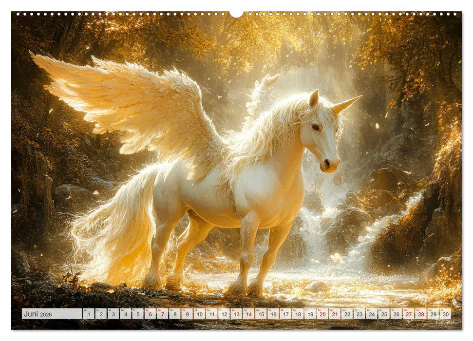 FABELWESEN Märchenhafte Träume (CALVENDO Wandkalender 2026)