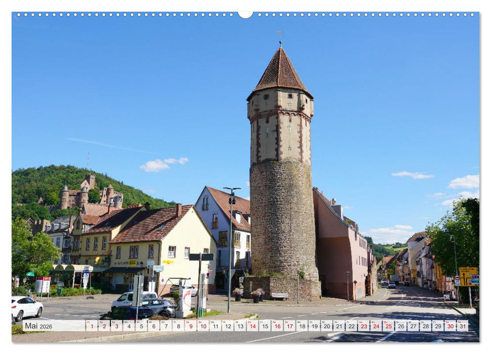Spaziergang in Wertheim (CALVENDO Wandkalender 2026)