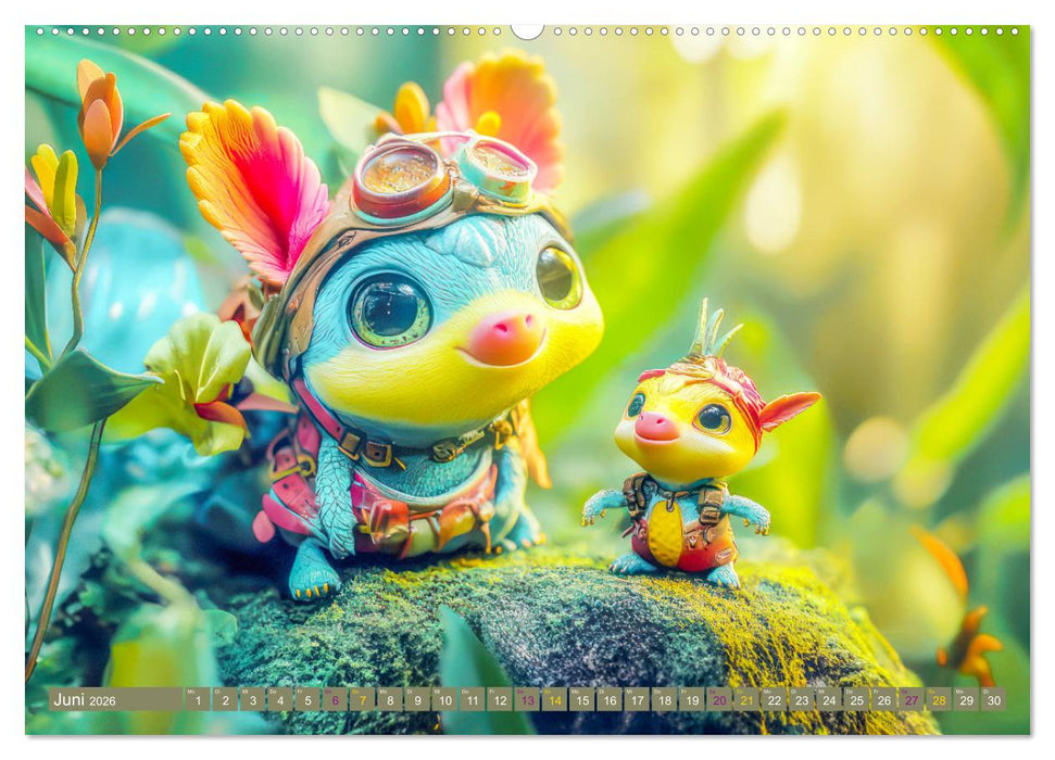 Kleine Wunderwelt - Kinderkalender (CALVENDO Premium Wandkalender 2026)