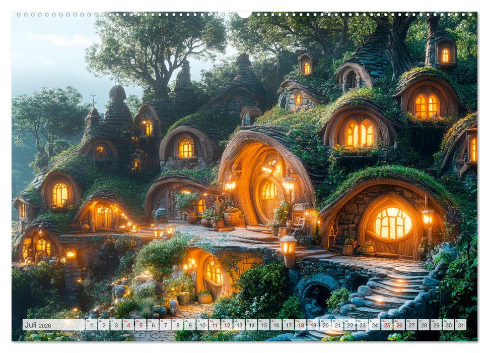 FABELWESEN Märchenhafte Träume (CALVENDO Premium Wandkalender 2026)