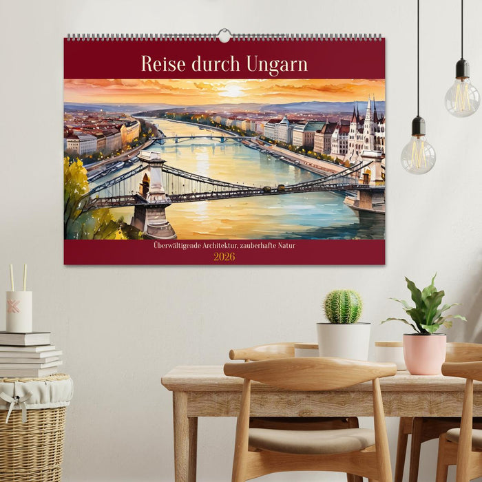 Reise durch Ungarn (CALVENDO Wandkalender 2026)
