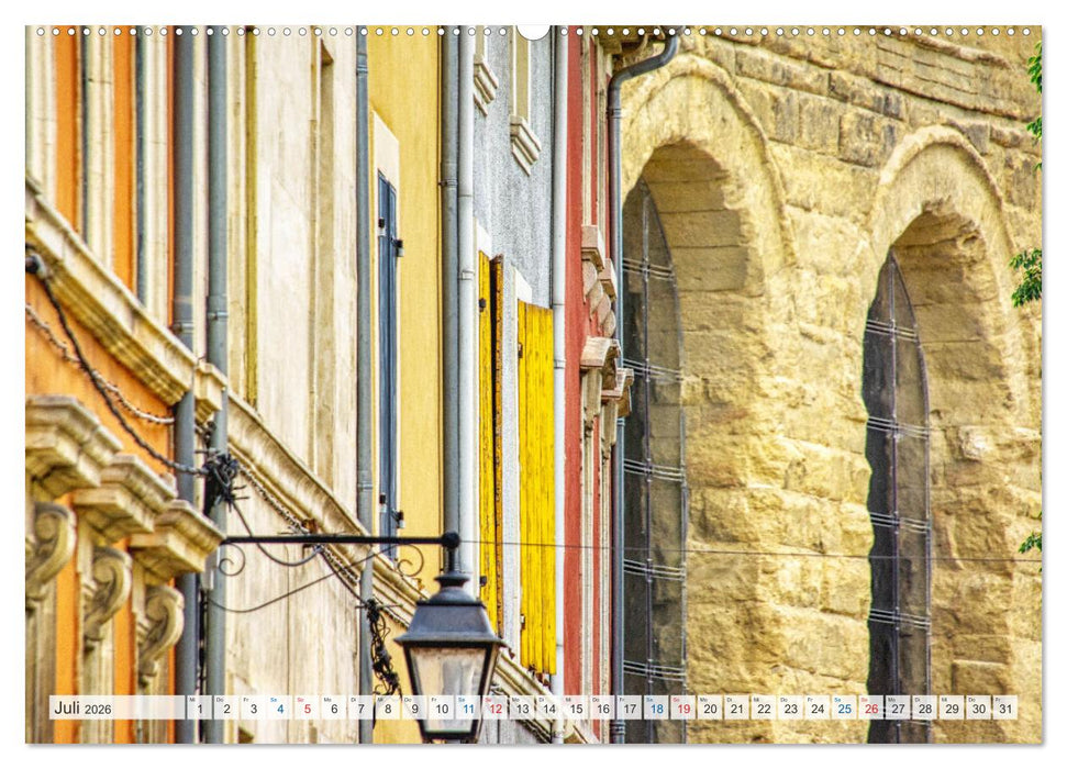 Orange - Die antike Stadt in der Provence (CALVENDO Premium Wandkalender 2026)
