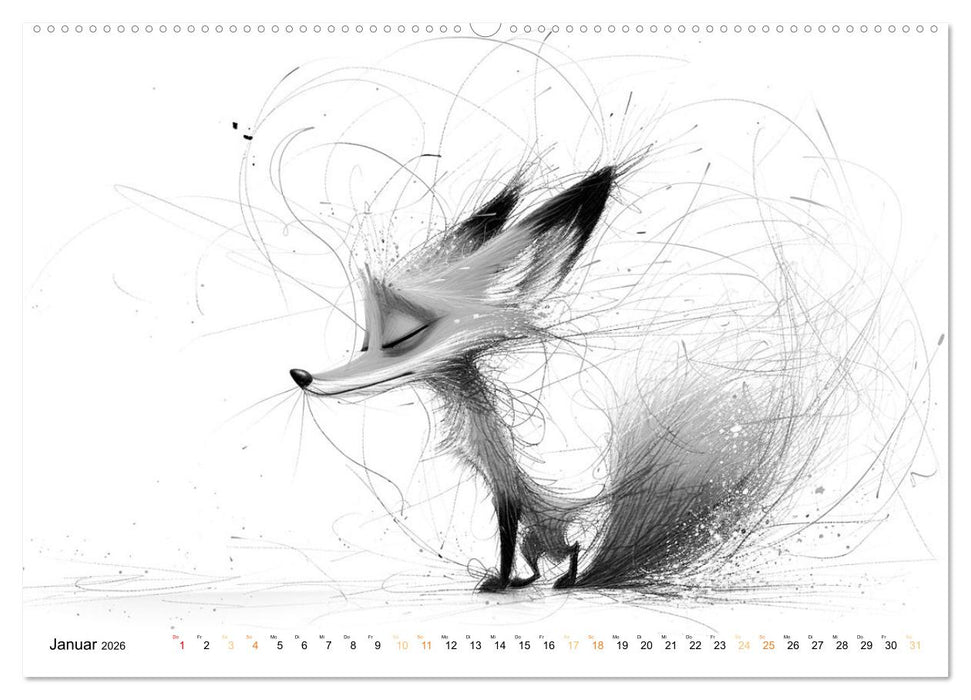 Tierisches Tohuwabohu (CALVENDO Wandkalender 2026)