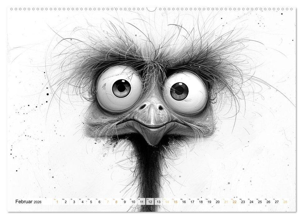 Tierisches Tohuwabohu (CALVENDO Wandkalender 2026)