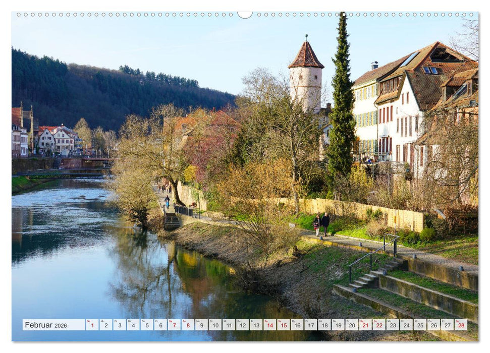 Spaziergang in Wertheim (CALVENDO Premium Wandkalender 2026)