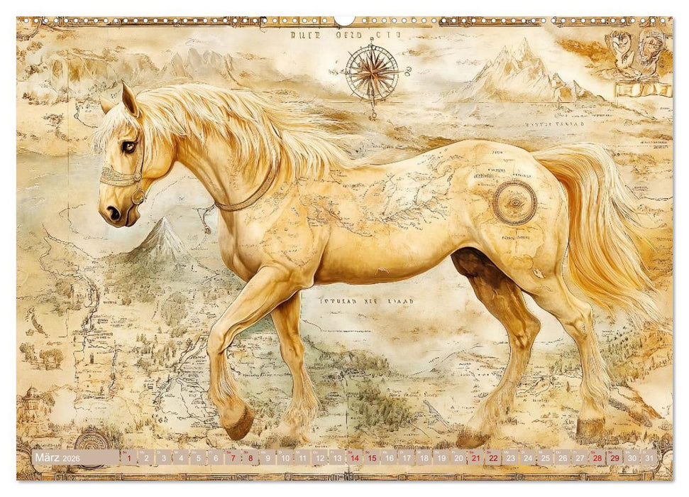 Geheimnisvolle Landkarten (CALVENDO Wandkalender 2026)