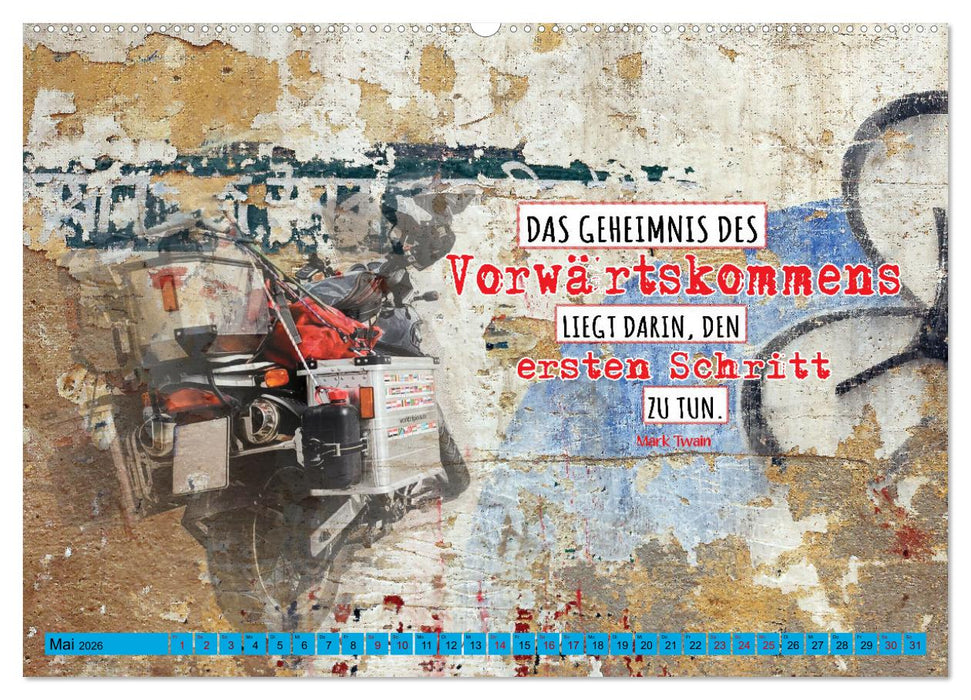 Erfolg hat 3 Buchstaben TUN (CALVENDO Wandkalender 2026)