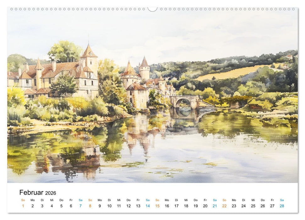 Bucolische Landschaften (CALVENDO Premium Wandkalender 2026)