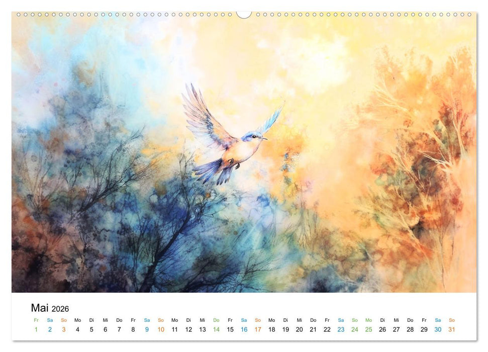 Bucolische Landschaften (CALVENDO Premium Wandkalender 2026)