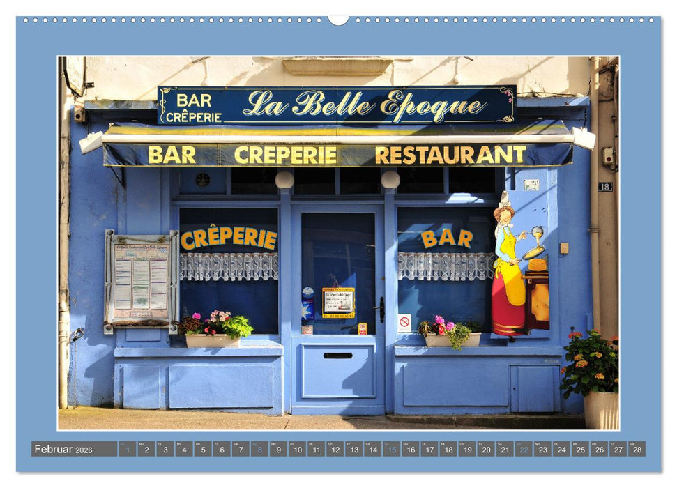 Hereinspaziert – Ladenfronten in Frankreich (CALVENDO Premium Wandkalender 2026)