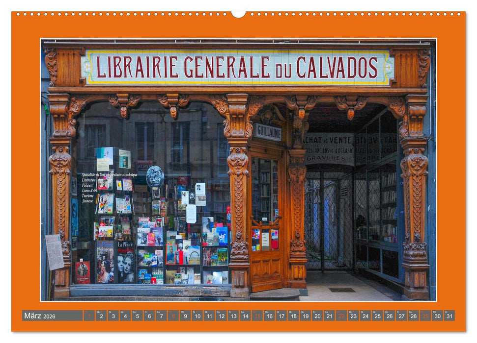 Hereinspaziert – Ladenfronten in Frankreich (CALVENDO Premium Wandkalender 2026)