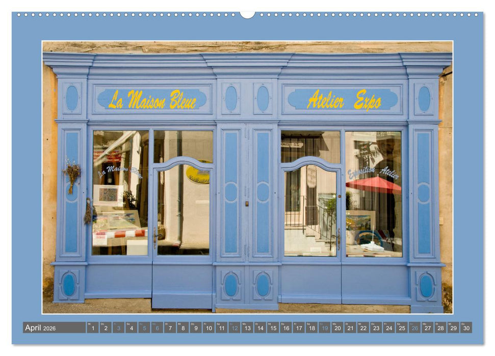 Hereinspaziert – Ladenfronten in Frankreich (CALVENDO Premium Wandkalender 2026)