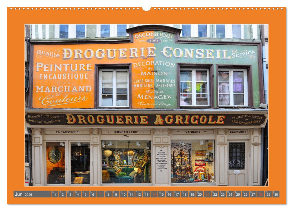 Hereinspaziert – Ladenfronten in Frankreich (CALVENDO Premium Wandkalender 2026)