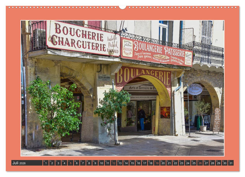 Hereinspaziert – Ladenfronten in Frankreich (CALVENDO Premium Wandkalender 2026)