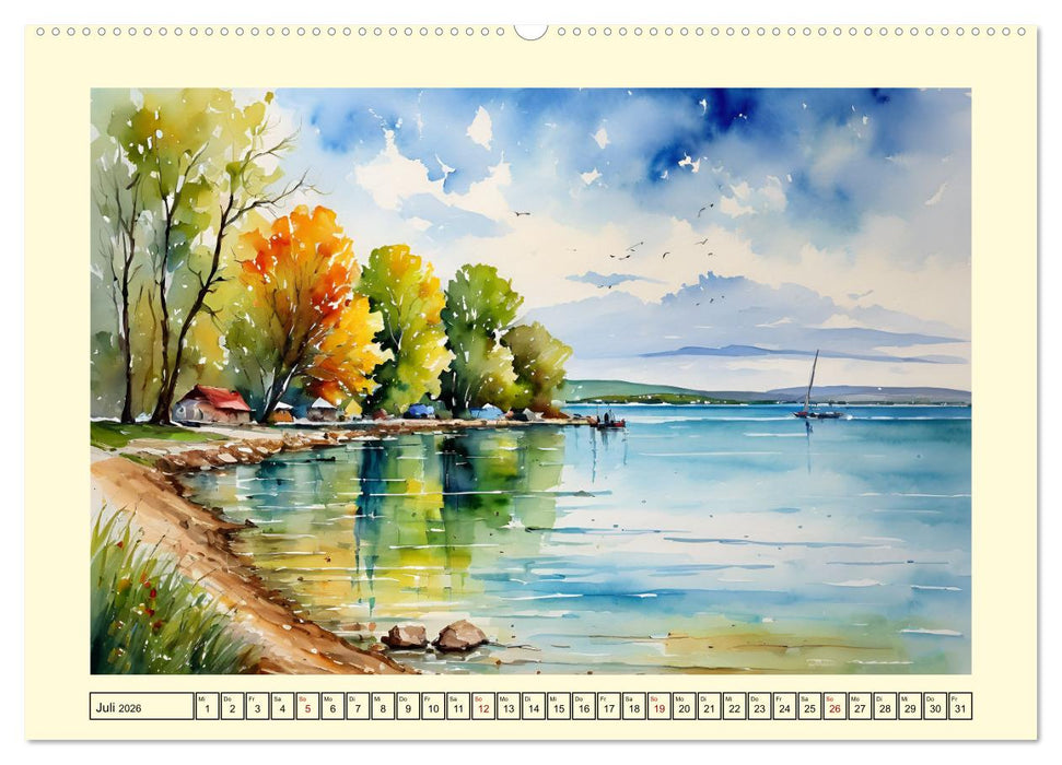 Reise durch Ungarn (CALVENDO Premium Wandkalender 2026)