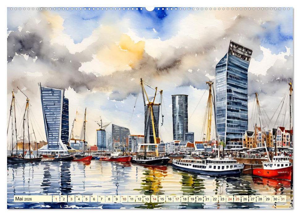 Zauberhafte Niederlande (CALVENDO Wandkalender 2026)