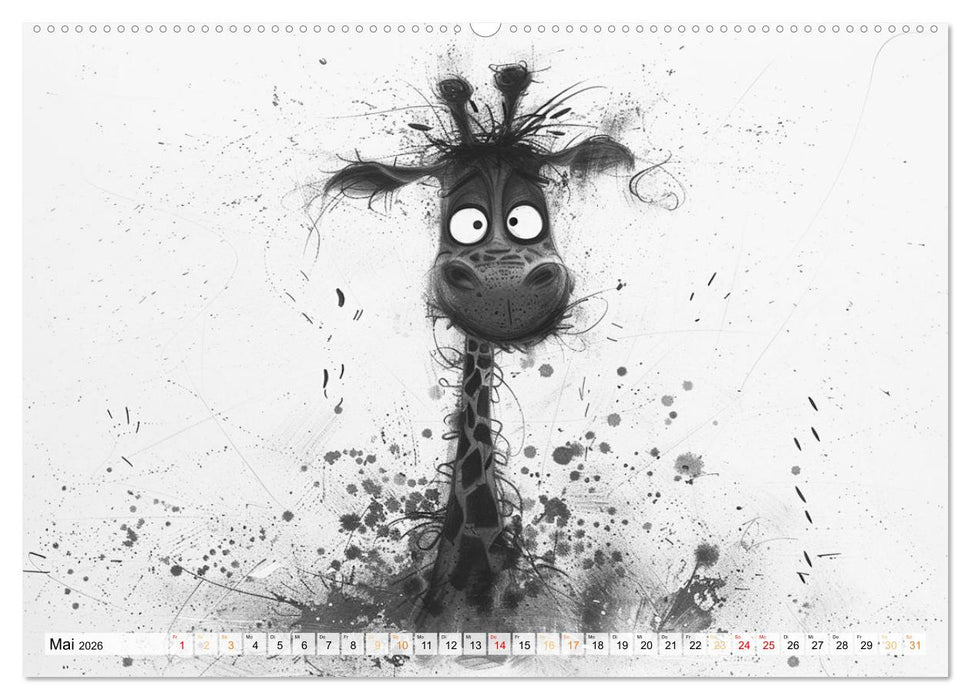 Tierisches Tohuwabohu (CALVENDO Premium Wandkalender 2026)