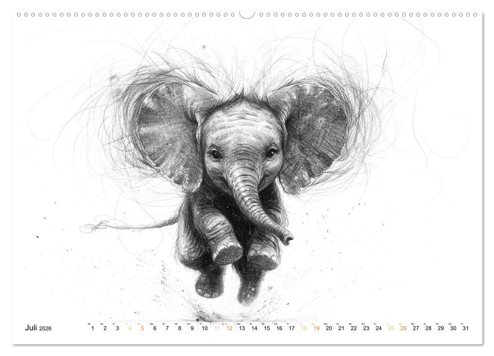 Tierisches Tohuwabohu (CALVENDO Premium Wandkalender 2026)